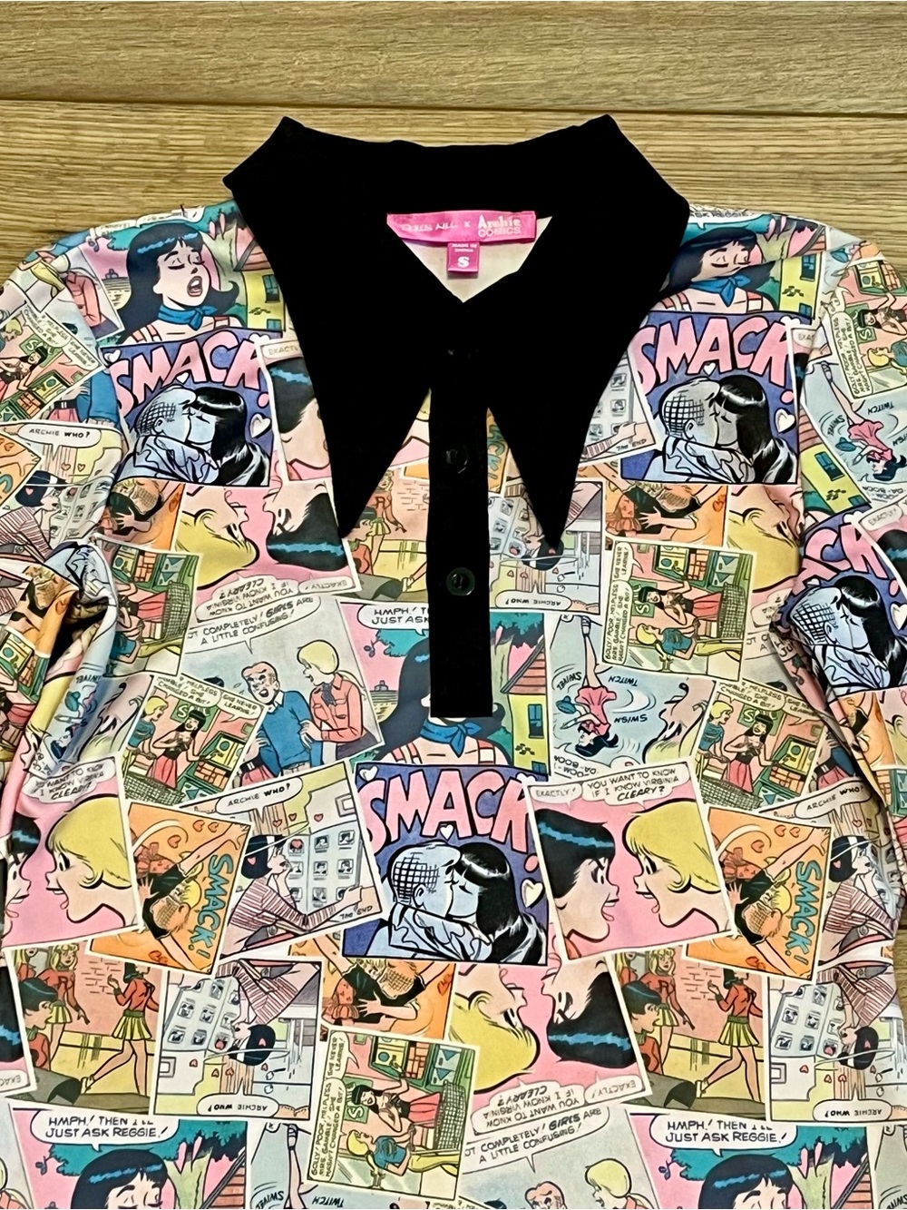 Dolls Kill x Archie Comics Comic Print Mini Dress Women’s Small Retro Pop Art - Picture 2 of 11
